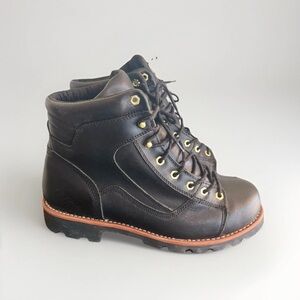 Iron Age Loader Steel Toe 6” Black Men 11 M Boot Logger Style